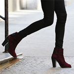 秋冬靴子搭配美丽不重样 学时尚女王泰勒的“靴经”