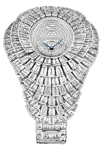 女人新宠钻石腕表 拿着它去求婚肯定成