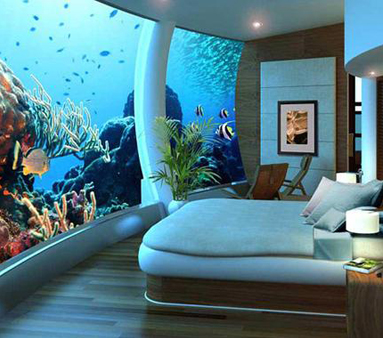 享受最惬意的浪漫 海底蜜月酒店帮你实现童话梦